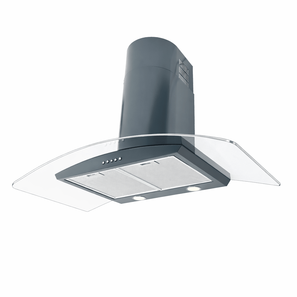 Curved Glass - Wall Hood - Luxair Cooker Hoods Limited