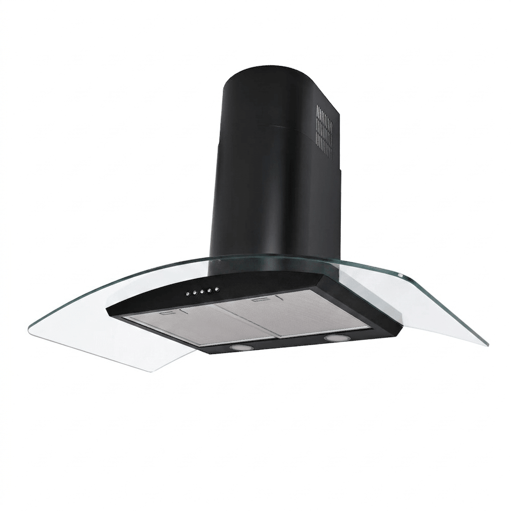 Curved Glass - Wall Hood - Luxair Cooker Hoods Limited