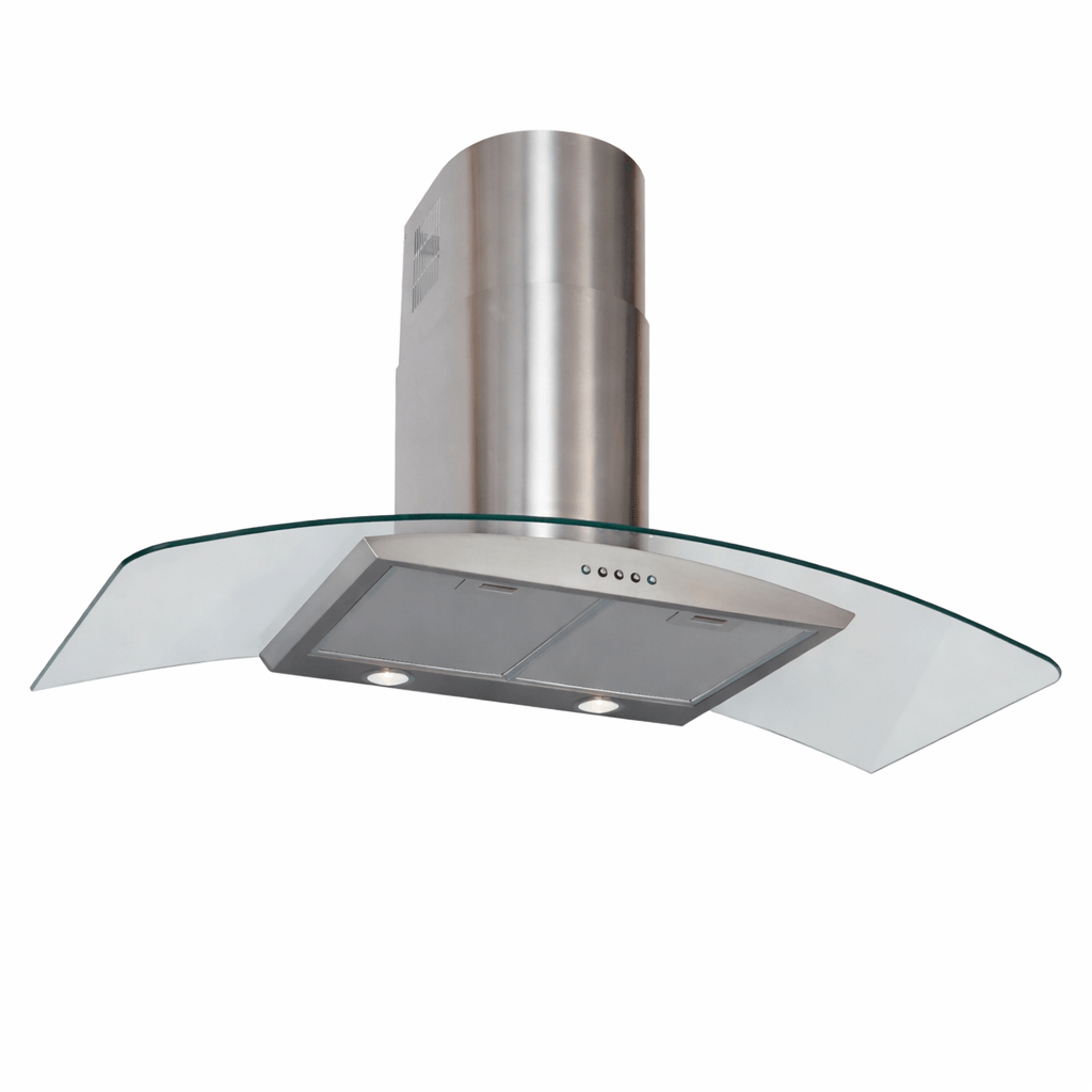 Curved Glass - Wall Hood - Luxair Cooker Hoods Limited