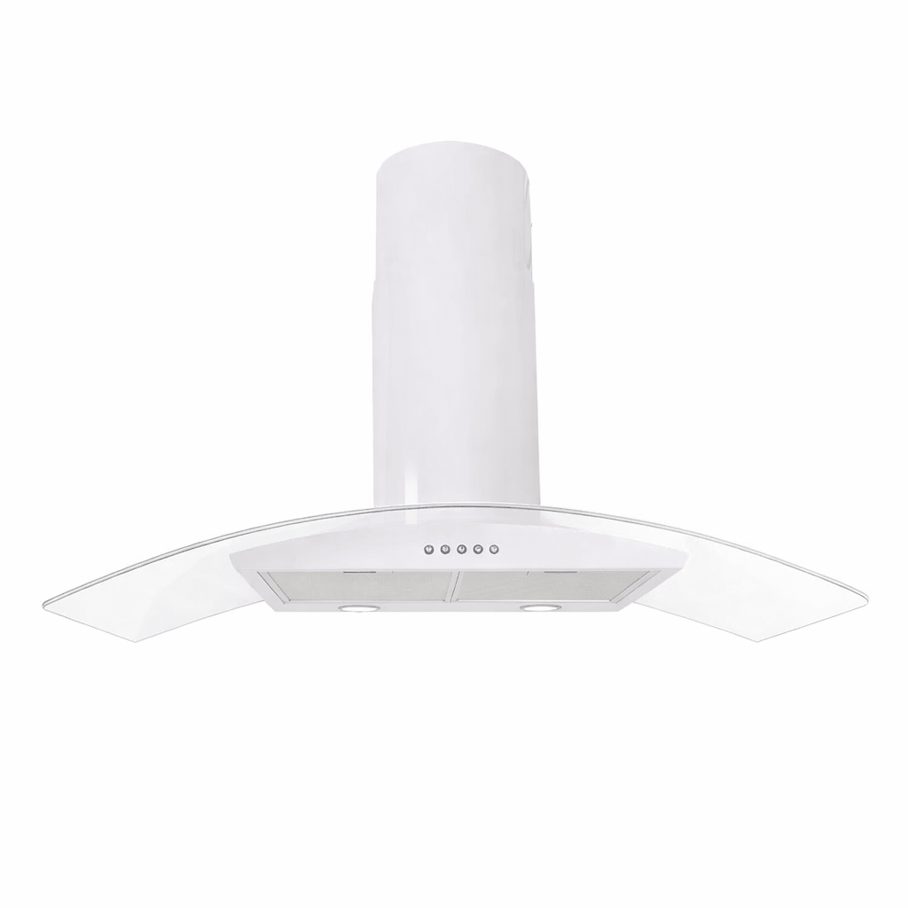 Curved Glass - Wall Hood - Luxair Cooker Hoods Limited