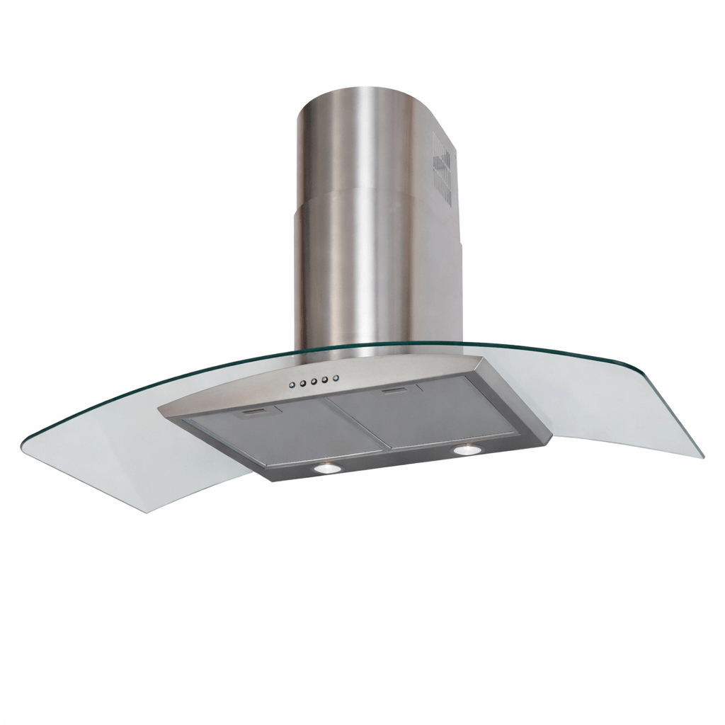 Curved Glass - Wall Hood - Luxair Cooker Hoods Limited