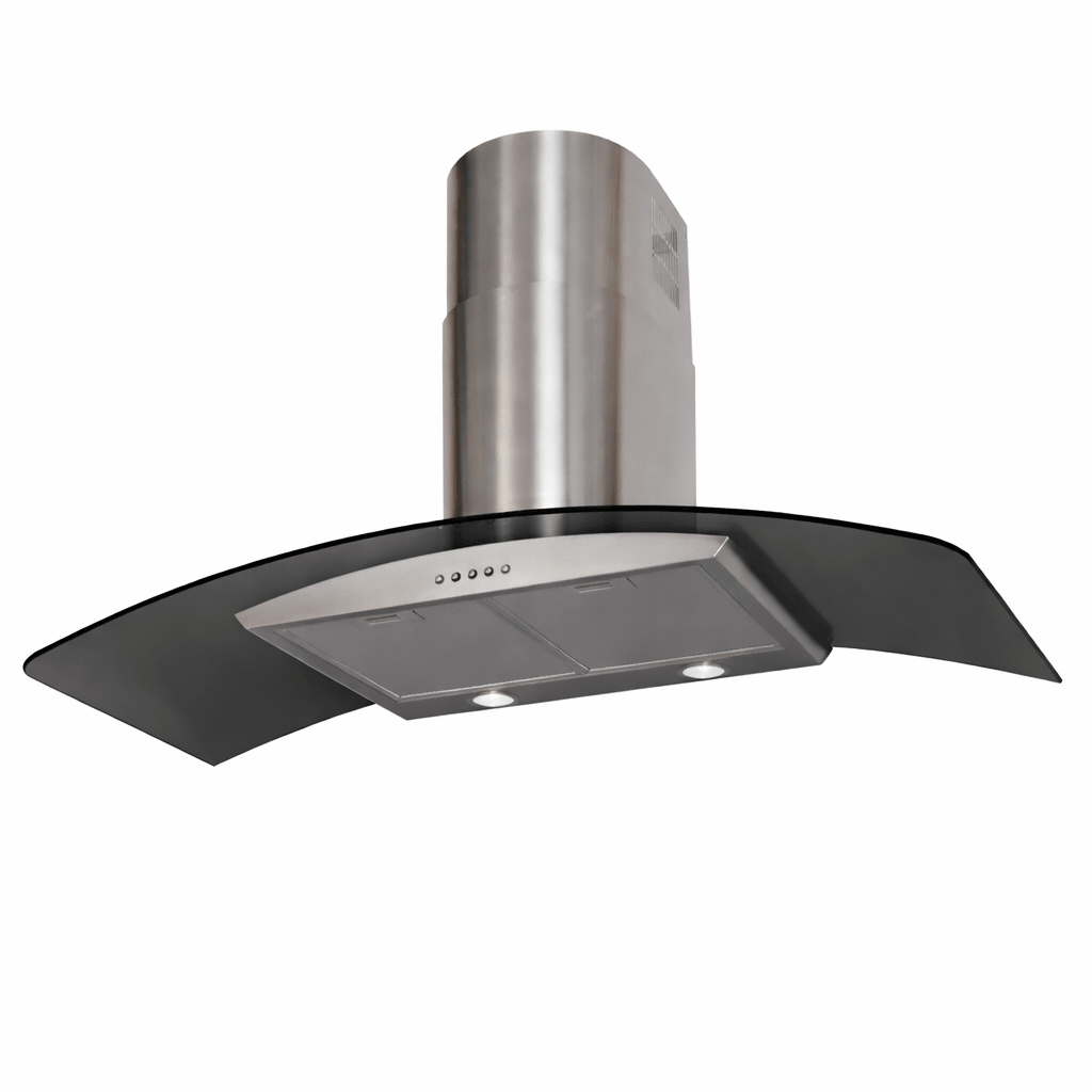 Curved Glass - Wall Hood - Luxair Cooker Hoods Limited