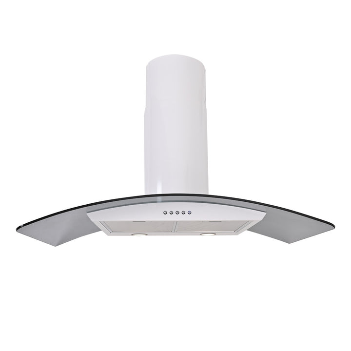 Curved Glass - Wall Hood - Luxair Cooker Hoods Limited