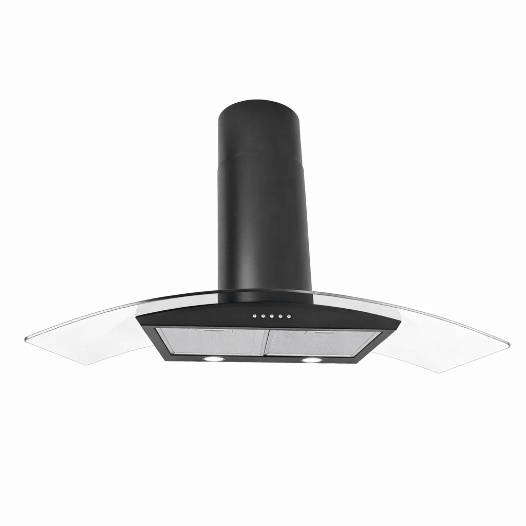 Curved Glass - Wall Hood - Luxair Cooker Hoods Limited