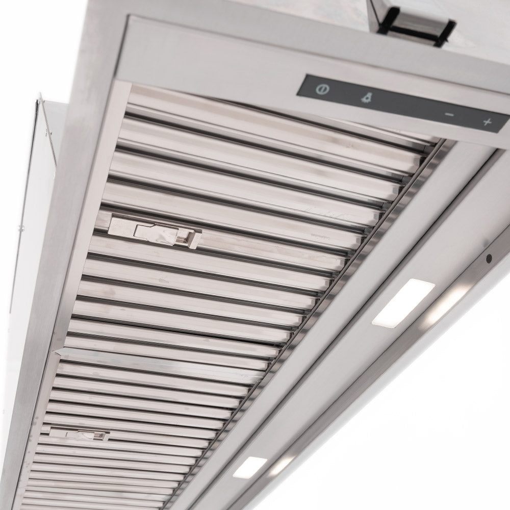 Lusso - Canopy Hood; Semi-Professional - Luxair Cooker Hoods Limited