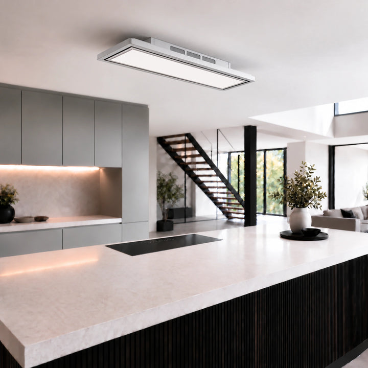 Tolvi - 90cm - 120cm Recirculating Only Ceiling Extractor Hood