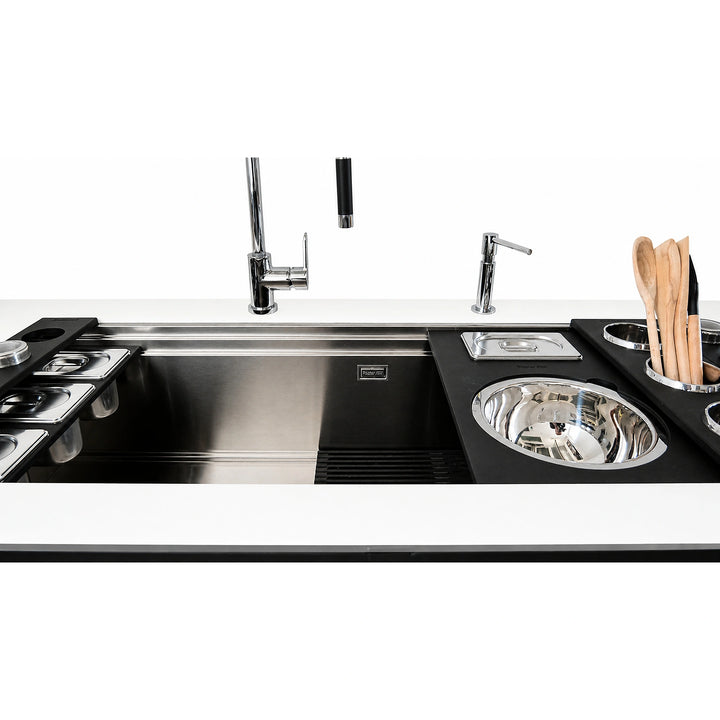 120cm - 150cm Happy Hour Chef Station Sinks - Luxair Cooker Hoods Limited