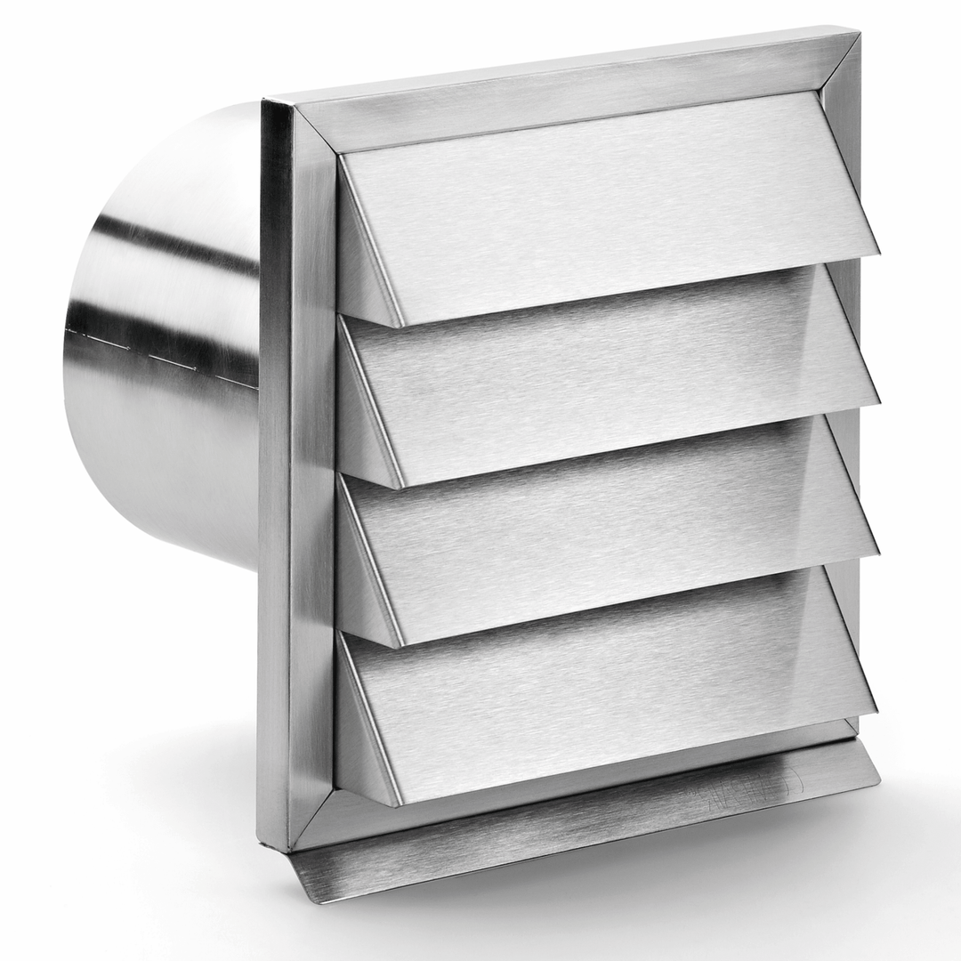 Stainless Steel Outside Wall Grilles Round - Luxair Cooker Hoods Limited