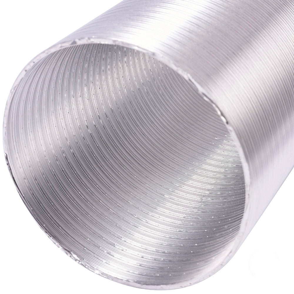 150mm (6") Aluminium Semi Rigid Hose 3 Metre - Luxair Cooker Hoods Limited