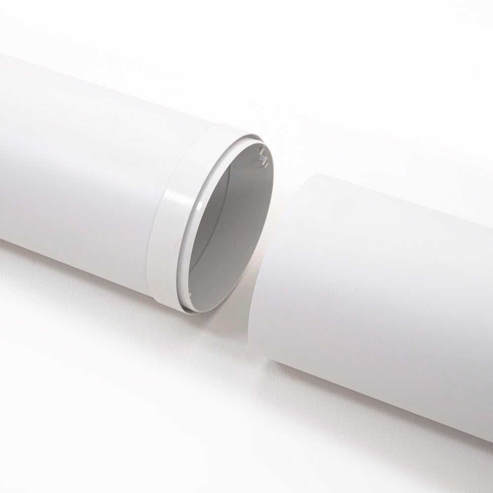 100mm Round To Round Pipe Connector Collar - Luxair Cooker Hoods Limited