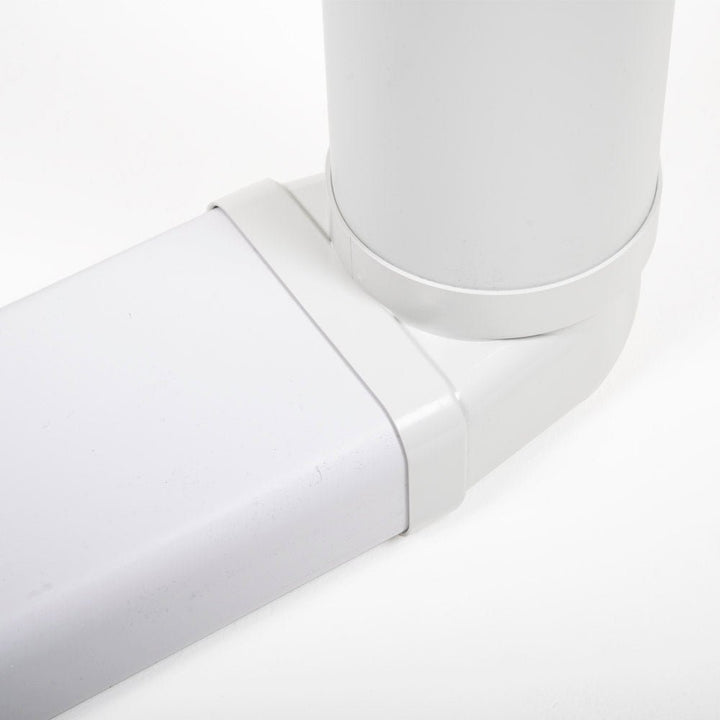 220mm x 90mm (6") Flat Ducting Pipe 1 Metre - Luxair Cooker Hoods Limited