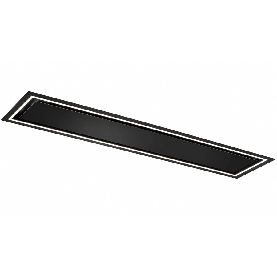 Caporra - 180cm x 30cm Slimline Ceiling Cooker Hood - Options
