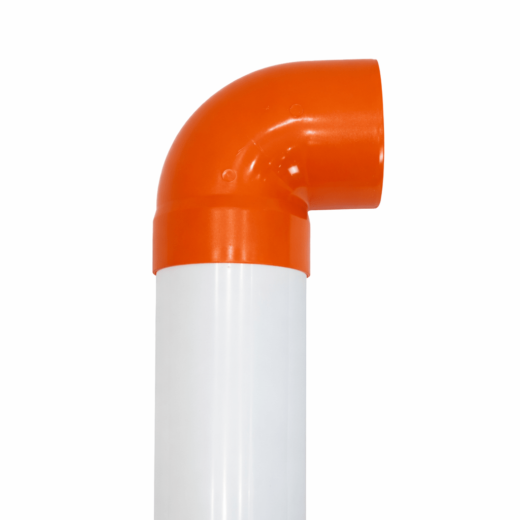 200mm (8") 90° Round Ducting Elbow - Luxair Cooker Hoods Limited
