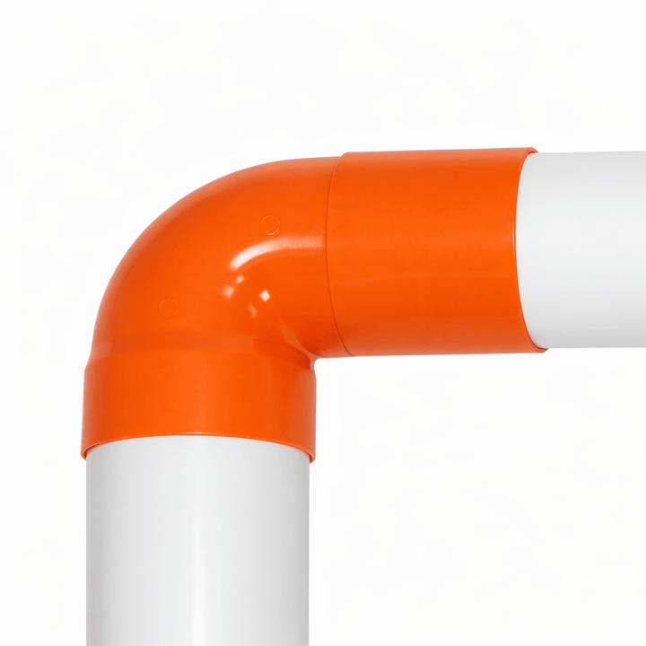 200mm (8") 90° Round Ducting Elbow - Luxair Cooker Hoods Limited