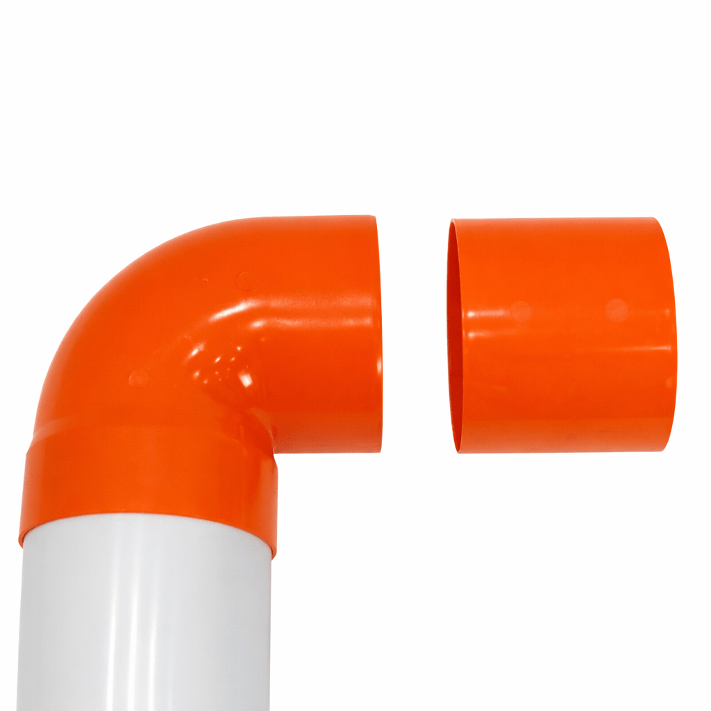 200mm (8") 90° Round Ducting Elbow - Luxair Cooker Hoods Limited