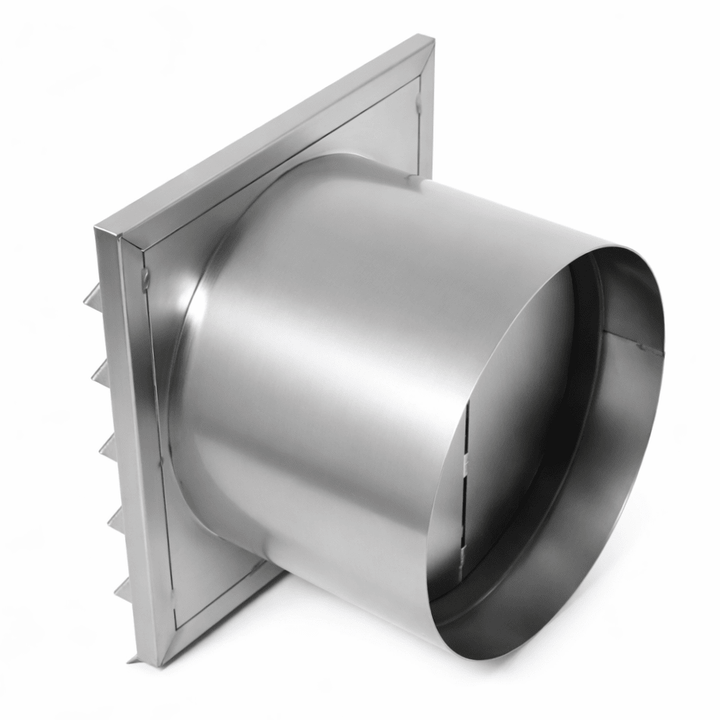 Stainless Steel Outside Wall Grilles Round - Luxair Cooker Hoods Limited