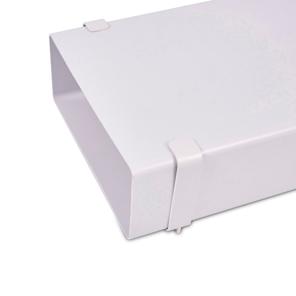 150mm x 70mm (5") Flat Ducting Pipe 1 Metre - Luxair Cooker Hoods Limited