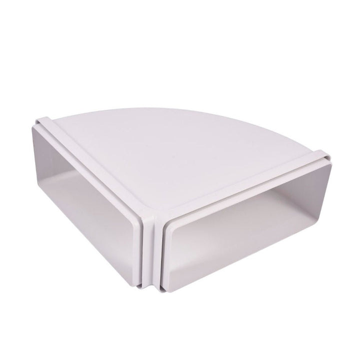 220mm x 90mm (6") 90° Horizontal Elbow - Luxair Cooker Hoods Limited