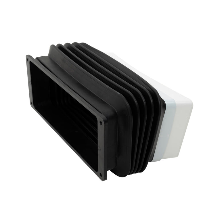 220mm x 90mm Flexible Ducting Rubber Boot - Luxair Cooker Hoods Limited