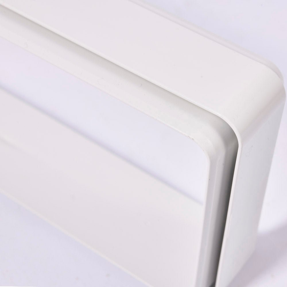 220mm x 90mm (6") Flat Pipe Connector - Luxair Cooker Hoods Limited
