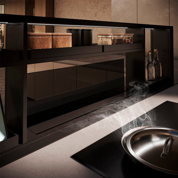 200cm Downdraft Cooker Hood - With Gourmet Station - Luxair Cooker Hoods Limited