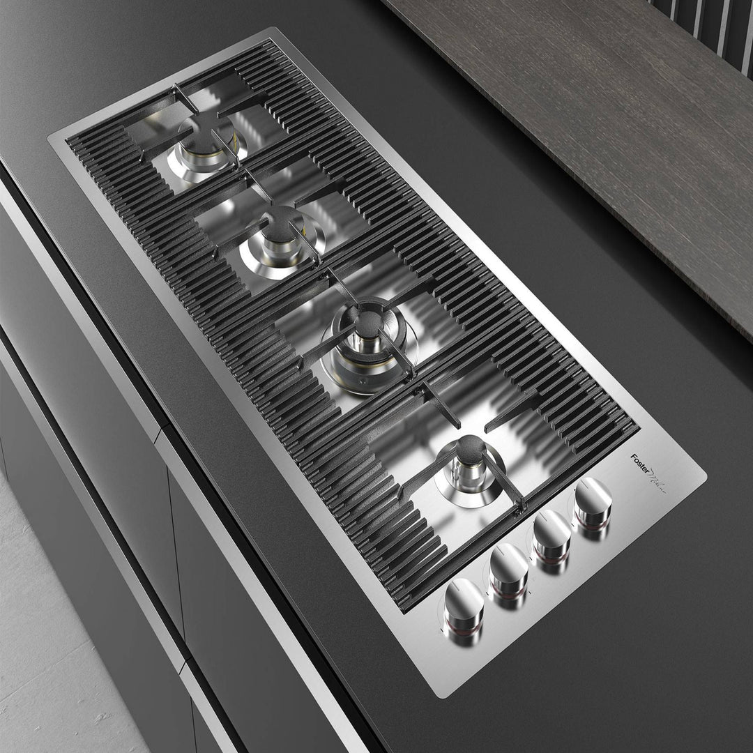 Milanello - Gas Hob - 4 Burner Options 115cm - Luxair Cooker Hoods Limited