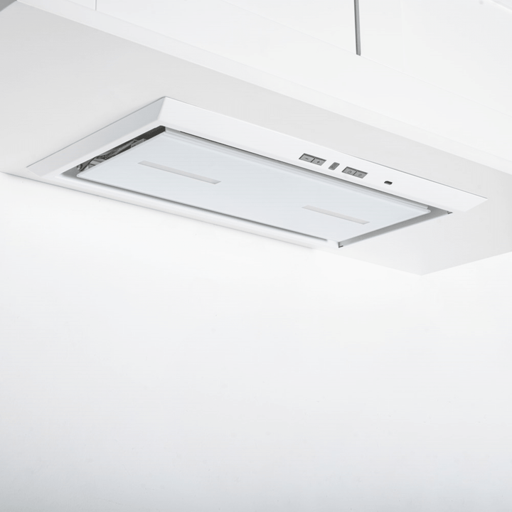 CAN PLUS - Powerful 72cm or 86cm Canopy Hood - White - Luxair Cooker Hoods Limited