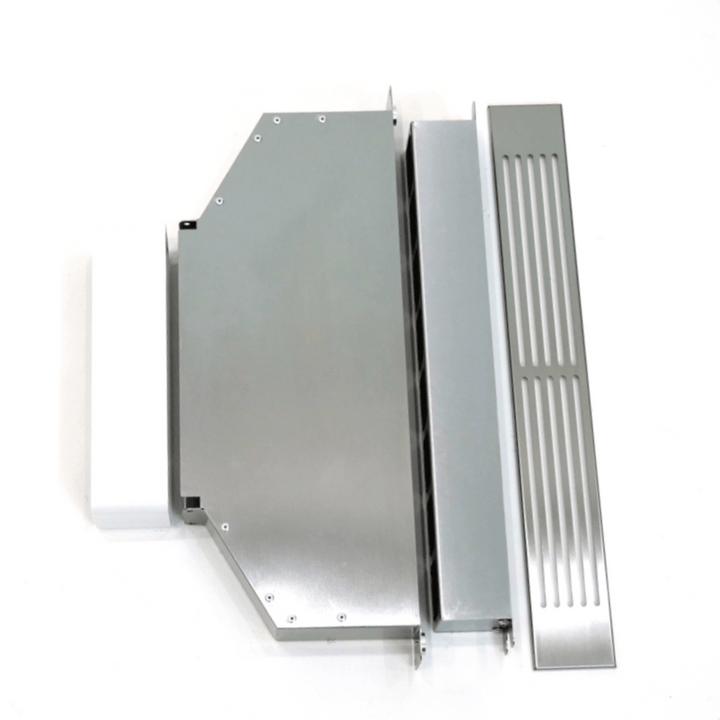 Downdraft & Extractor Hob Recirculating Ceramic Plinth Kit - Luxair Cooker Hoods Limited