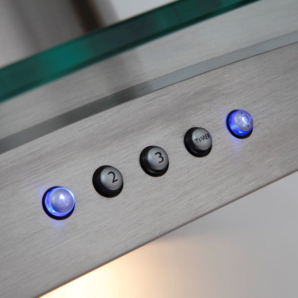 Curved Glass - Wall Hood - Luxair Cooker Hoods Limited
