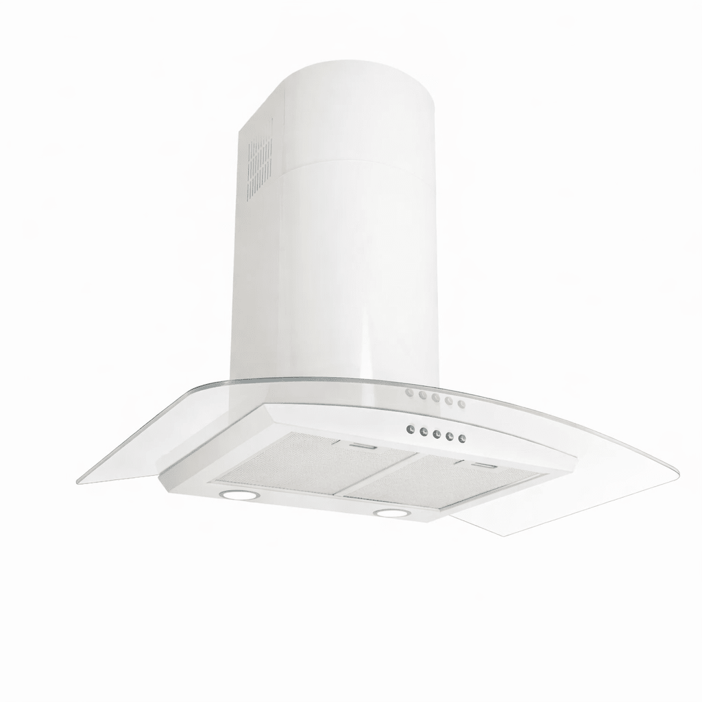 Curved Glass - Wall Hood - Luxair Cooker Hoods Limited