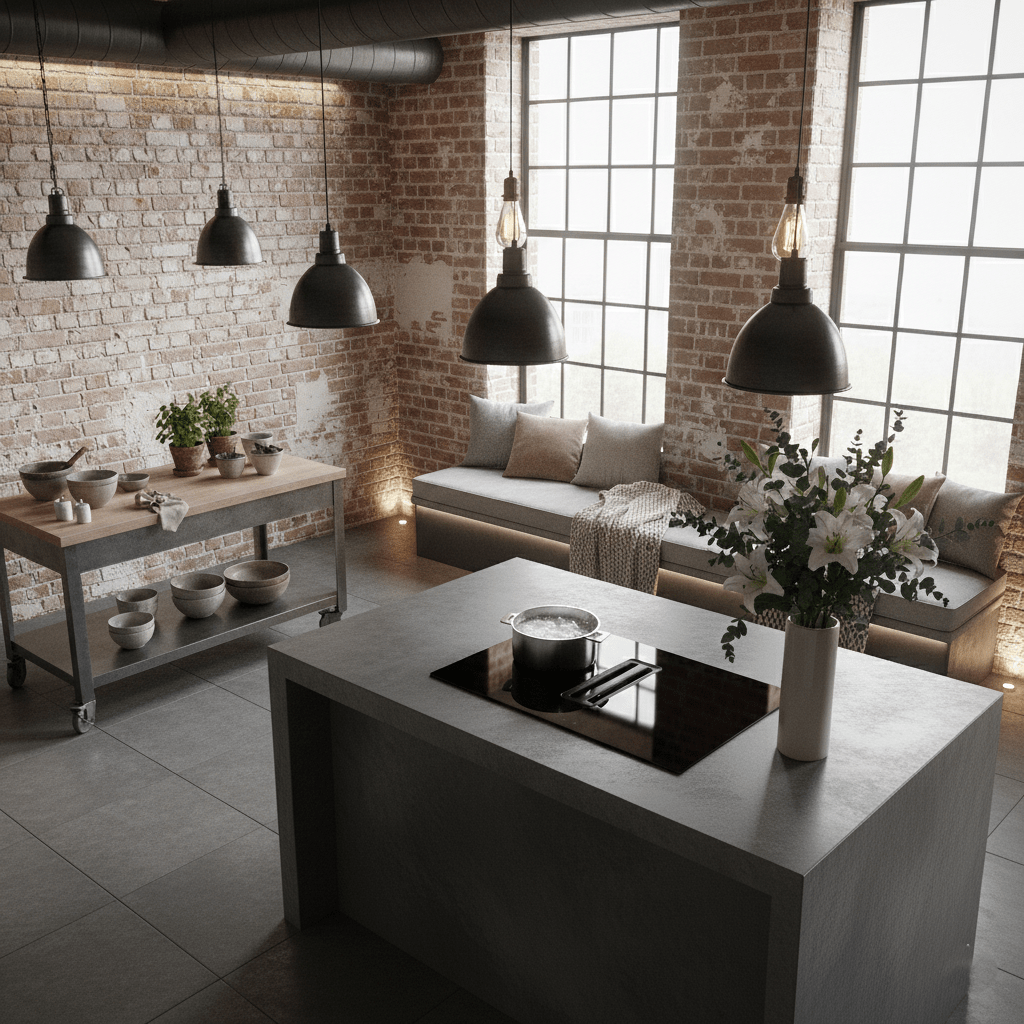 Arcus - 75cm Vented Induction Hob With Built In Extractor - Luxair Cooker Hoods Limited