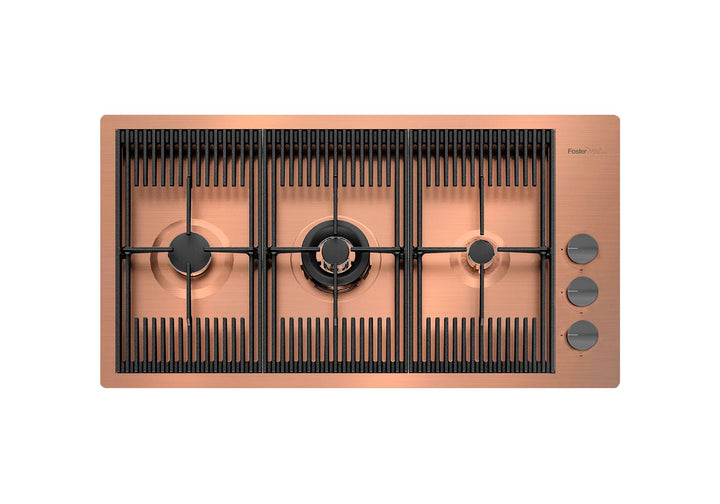 Milanello - Gas Hob - Size & Burner Options - Luxair Cooker Hoods Limited