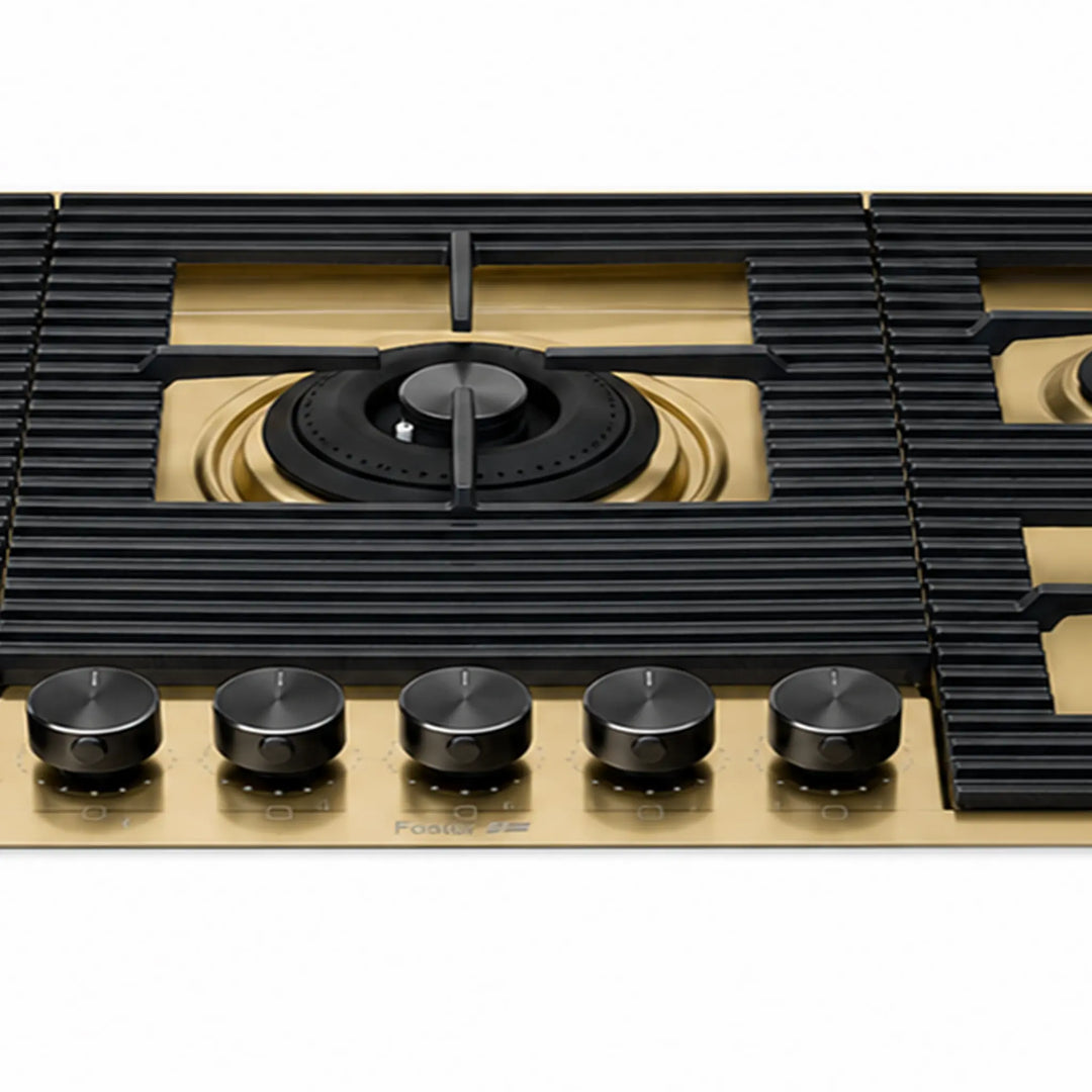 80cm - Milano Lusso 5-Burner Gas Hobs - Luxair Cooker Hoods Limited