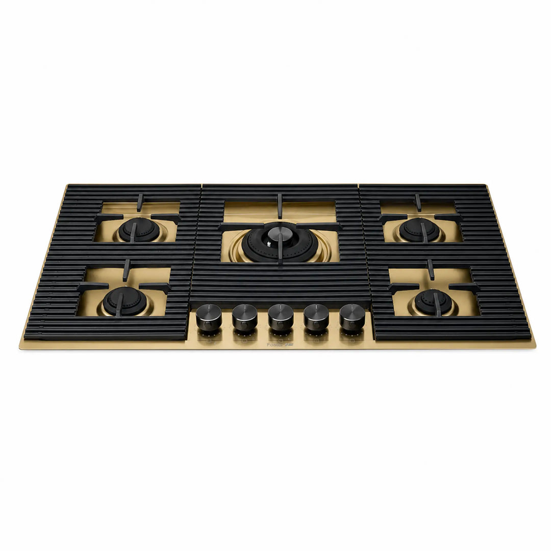 80cm - Milano Lusso 5-Burner Gas Hobs - Luxair Cooker Hoods Limited