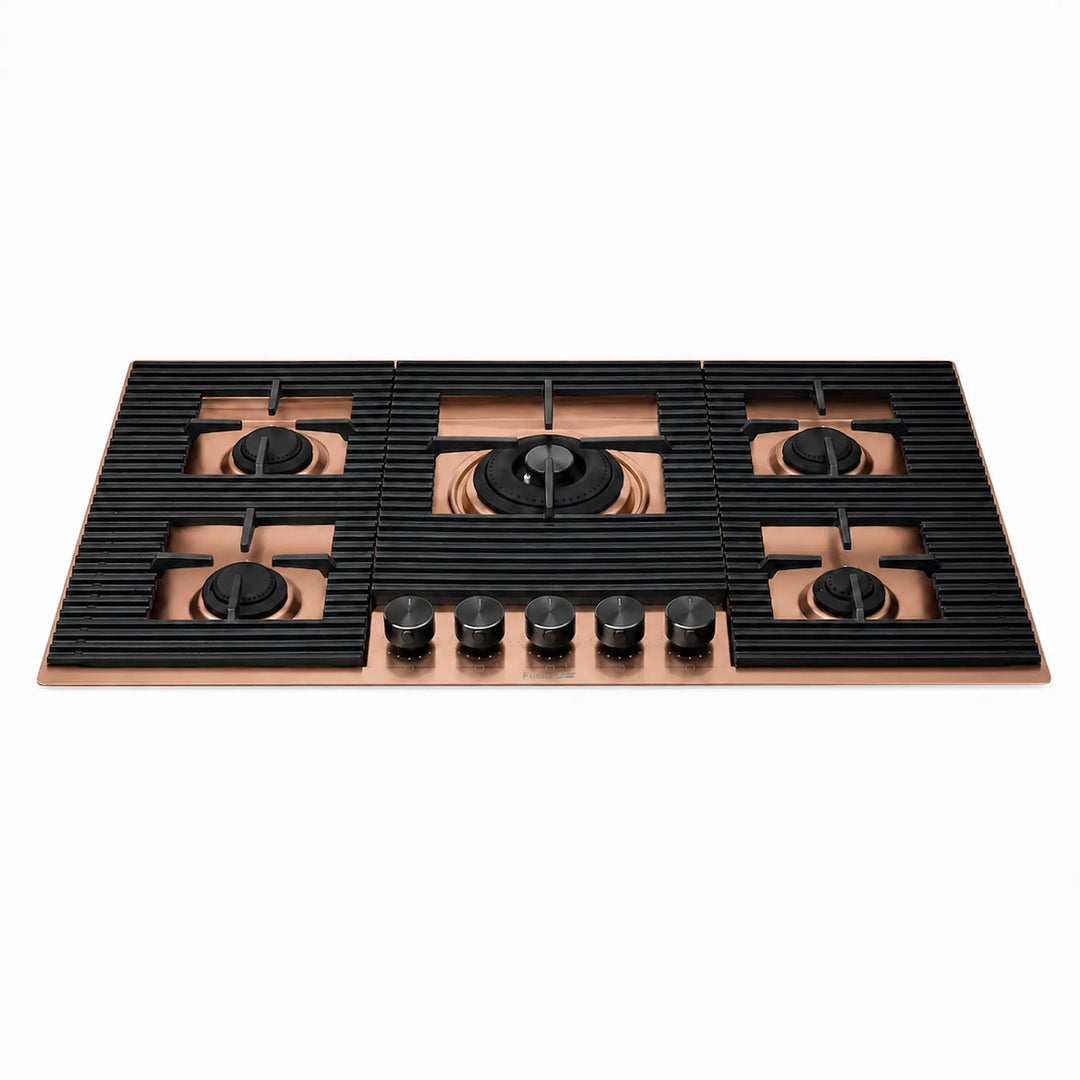 80cm - Milano Lusso 5-Burner Gas Hobs - Luxair Cooker Hoods Limited