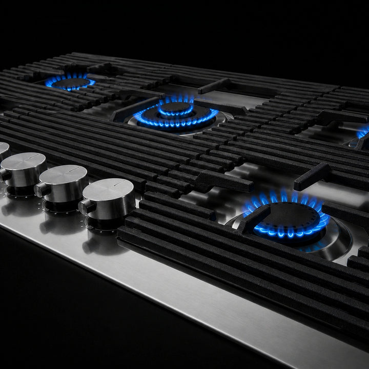 80cm - Milano Lusso 5-Burner Gas Hobs - Luxair Cooker Hoods Limited