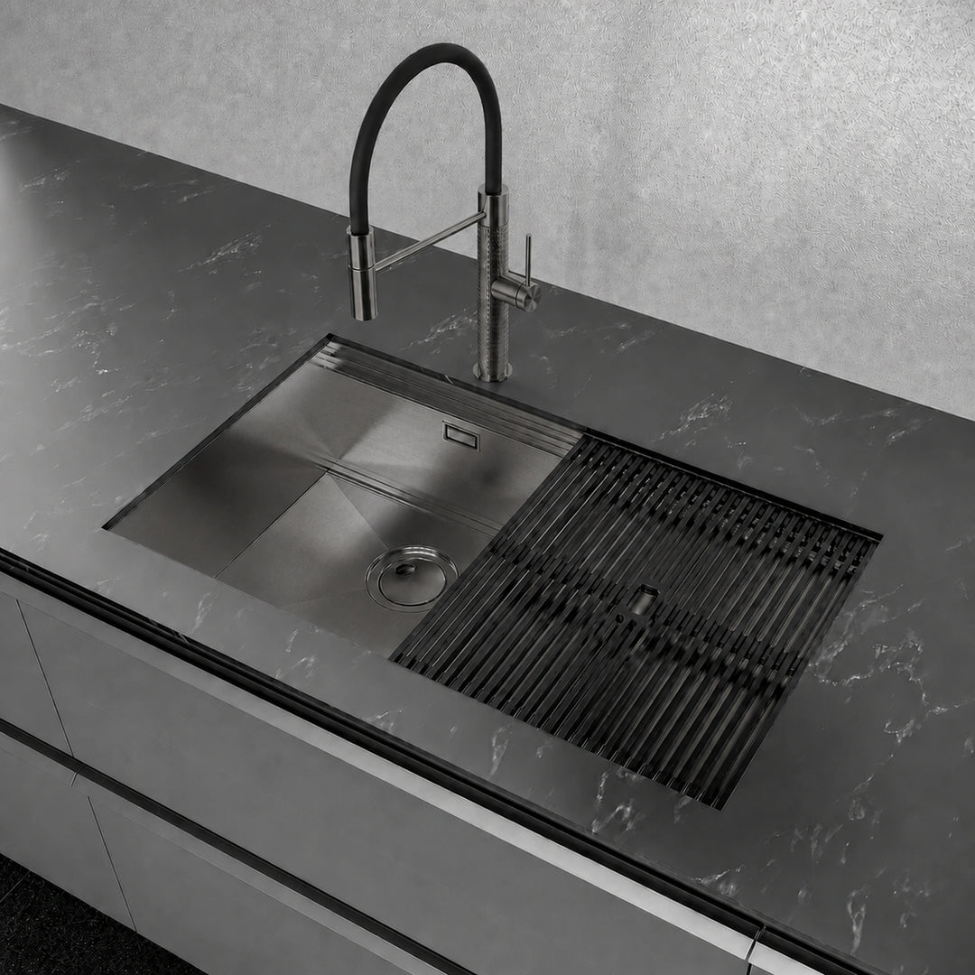 80cm Milano Luxury Sinks - Top Mounted Or Under Mounted