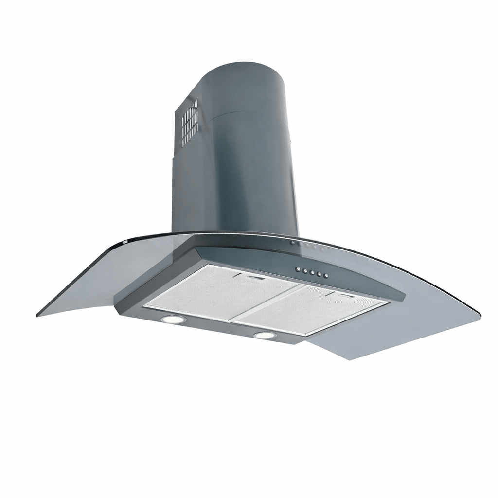 Curved Glass - Wall Hood - Luxair Cooker Hoods Limited