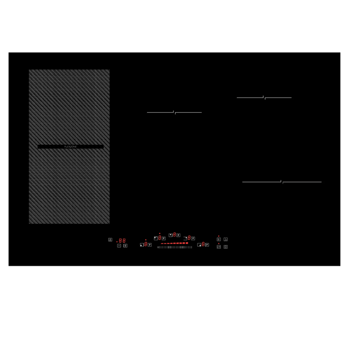 90cm Induction Hob 5 Zone - Luxair Cooker Hoods Limited