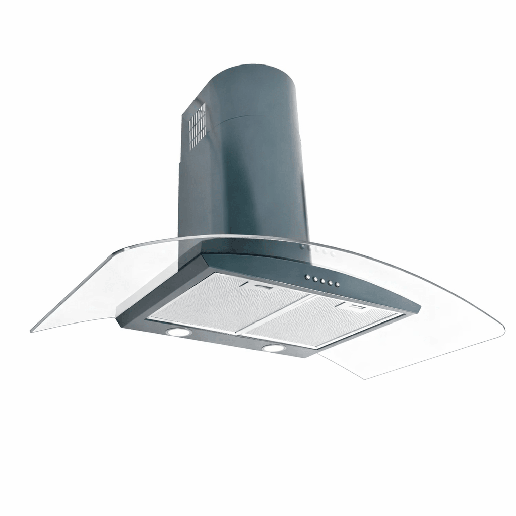 Curved Glass - Wall Hood - Luxair Cooker Hoods Limited