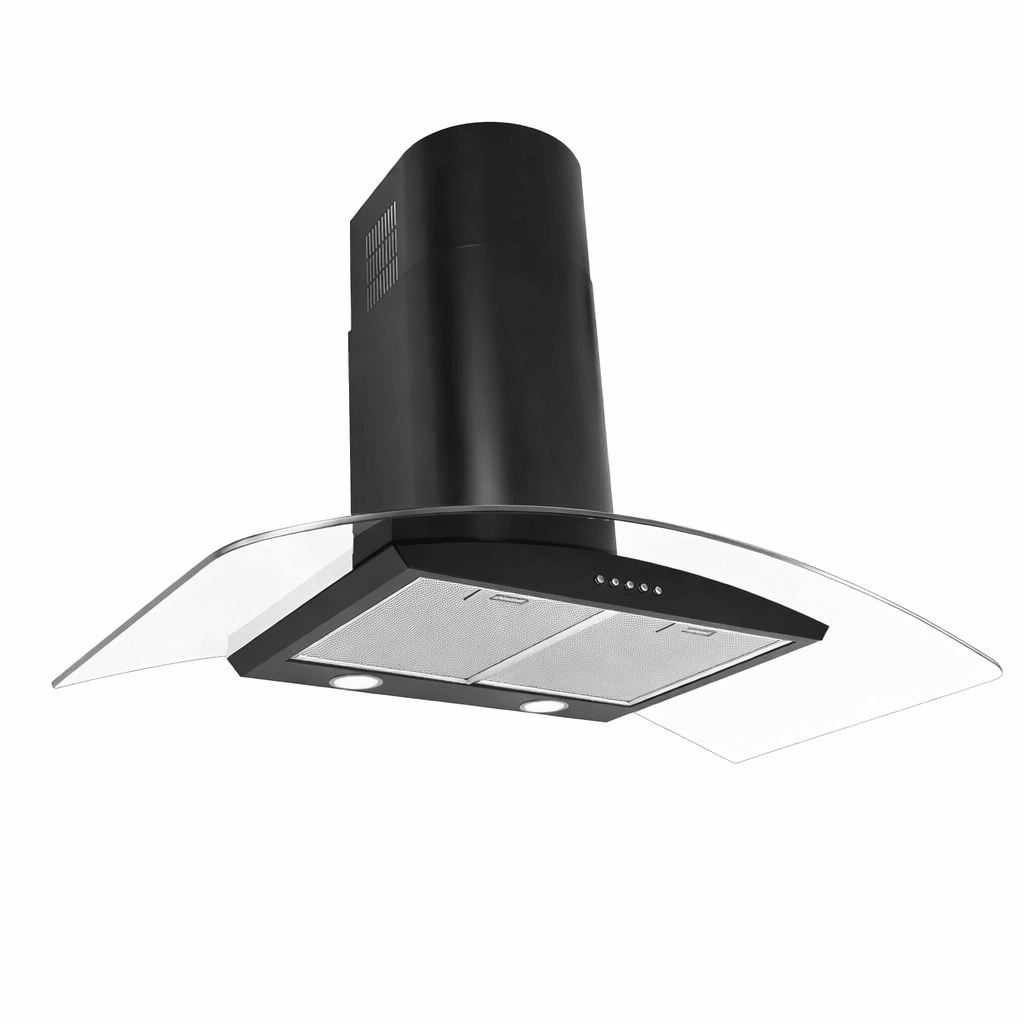 Curved Glass - Wall Hood - Luxair Cooker Hoods Limited