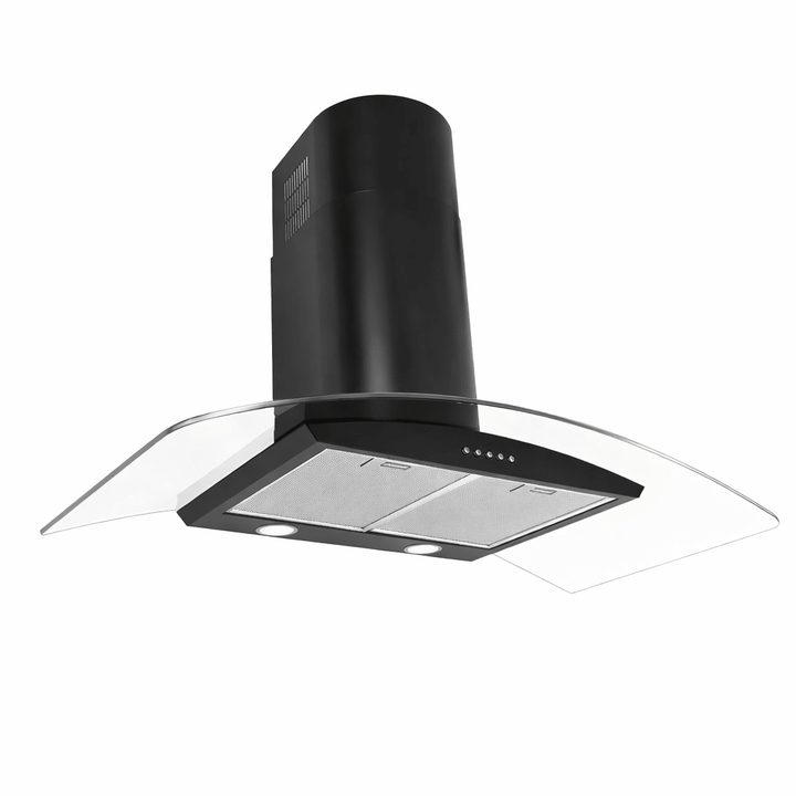 Curved Glass - Wall Hood - Luxair Cooker Hoods Limited