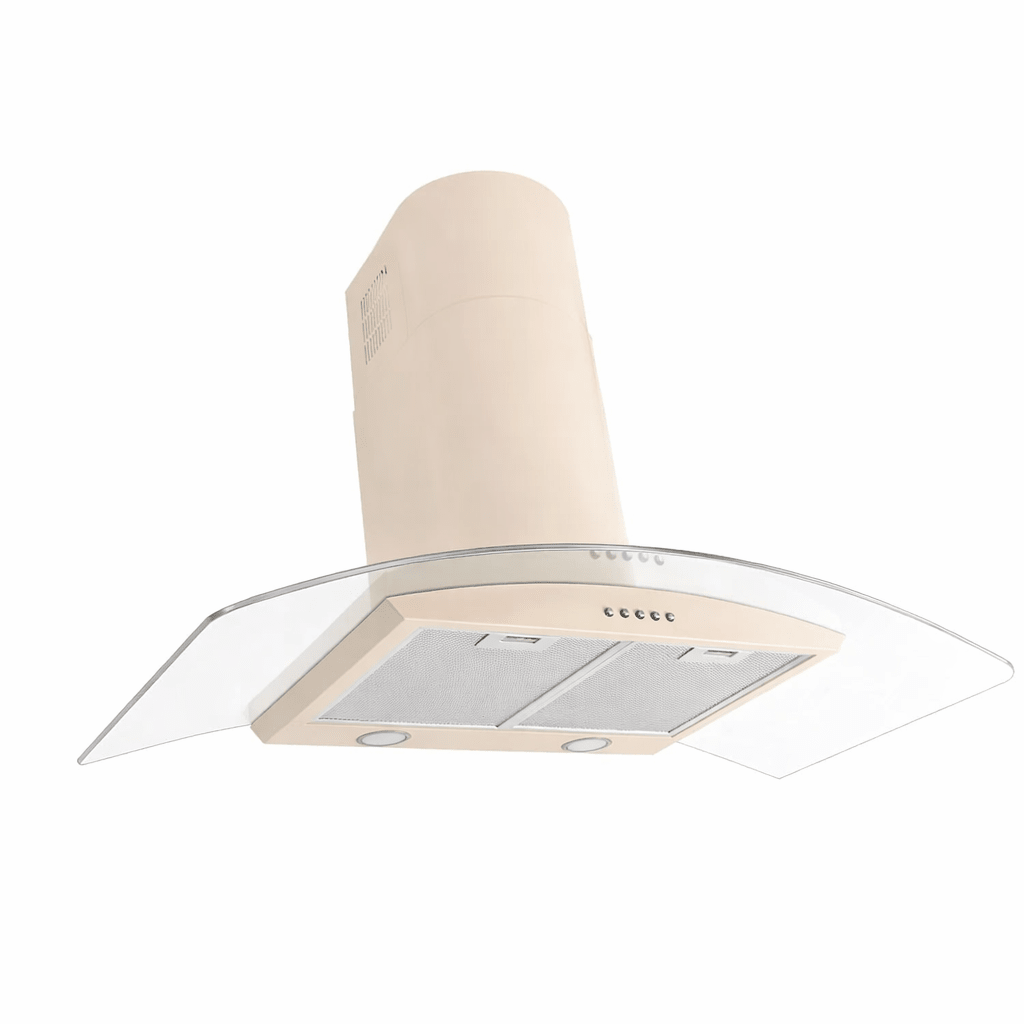 Curved Glass - Wall Hood - Luxair Cooker Hoods Limited