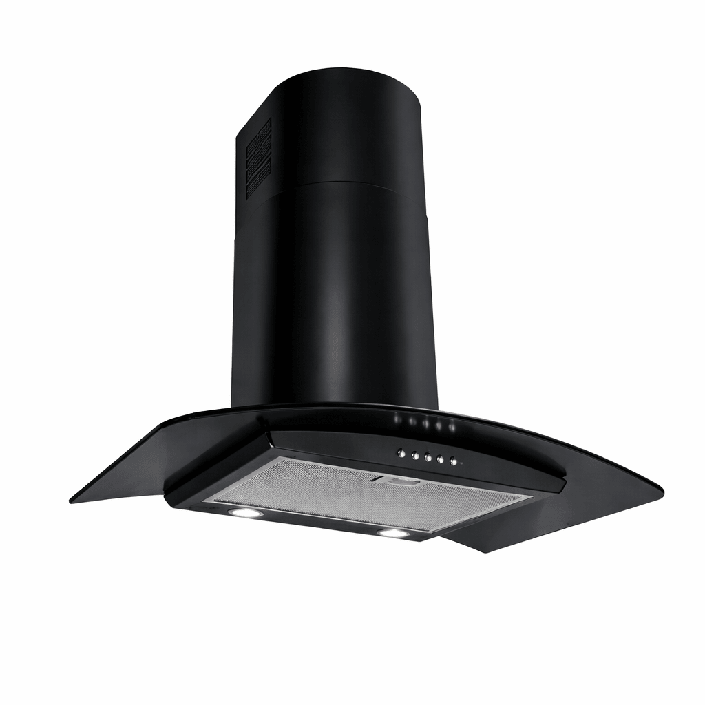 Curved Glass - Wall Hood - Luxair Cooker Hoods Limited