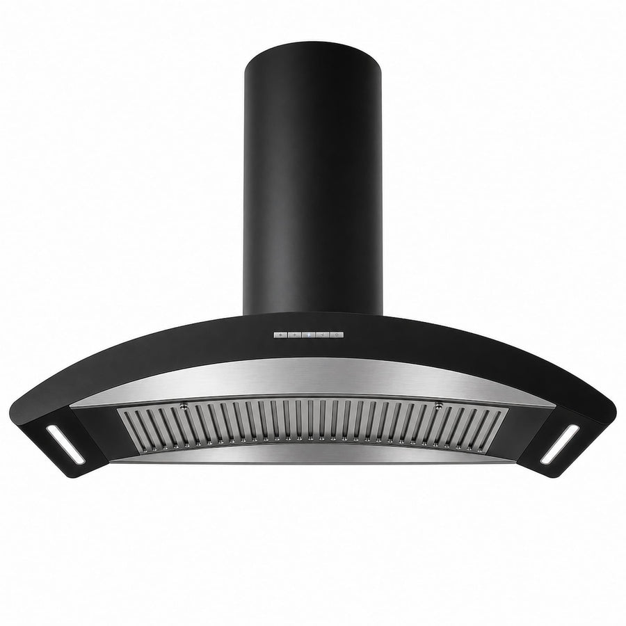 Monza - Designer Island Extractor Hood - Luxair Cooker Hoods Limited