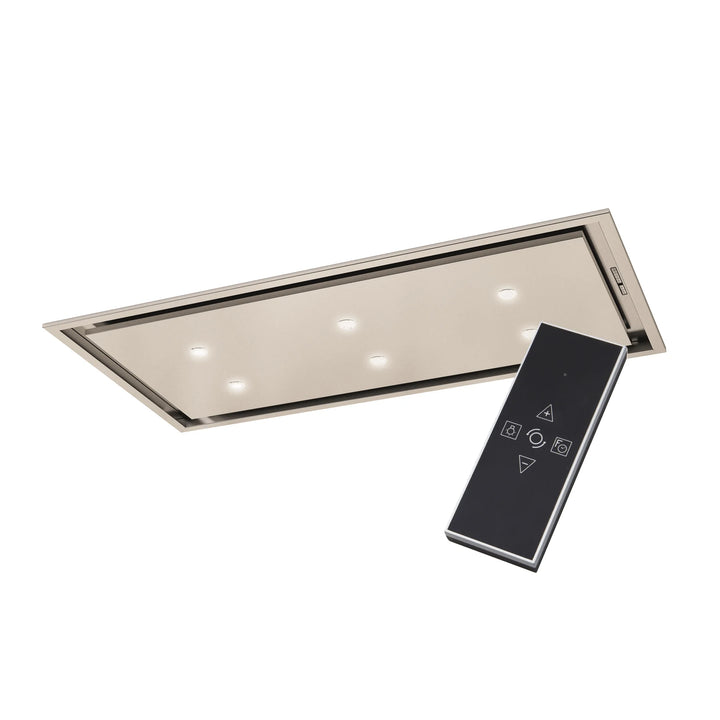 90cm x 50cm - Anzi - Stainless Steel Ceiling Cooker Hood - Graded