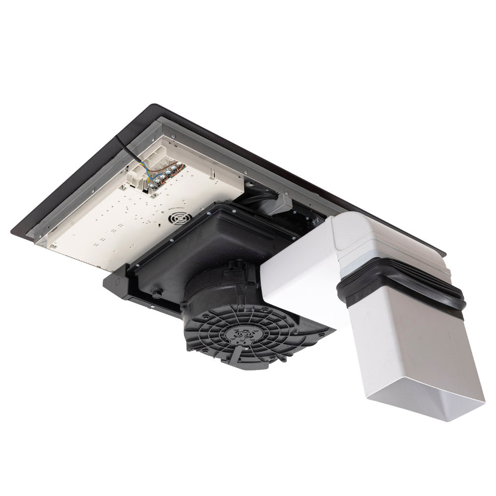 Arcus - 83cm Vented Induction Hob With Built In Extractor - Luxair Cooker Hoods Limited