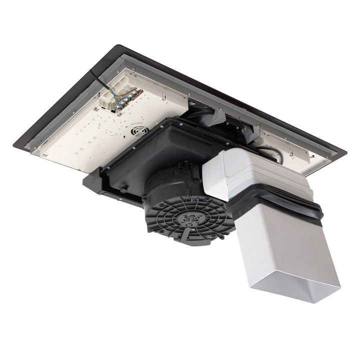 Arcus - 83cm Vented Induction Hob With Built In Extractor - Luxair Cooker Hoods Limited