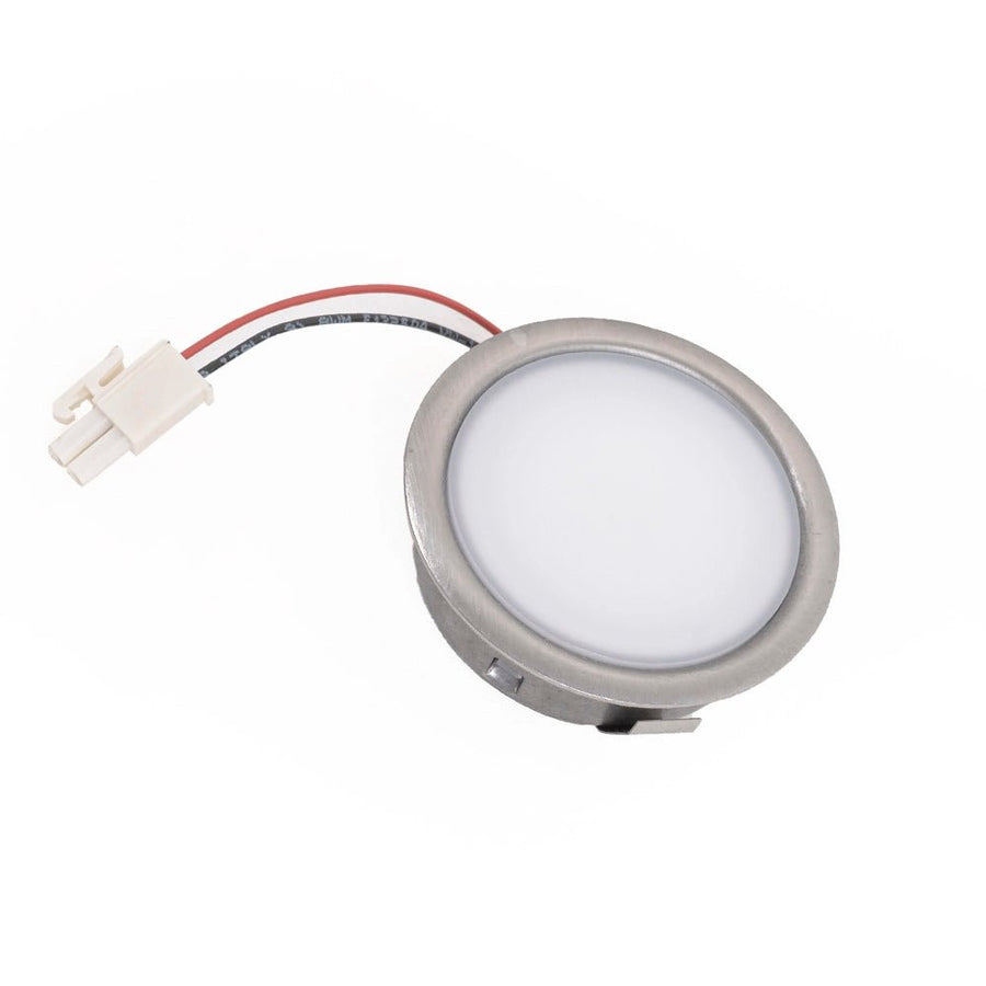 LED Light Fitting 1.3W 4000K - Brushed Steel - Luxair Cooker Hoods Limited