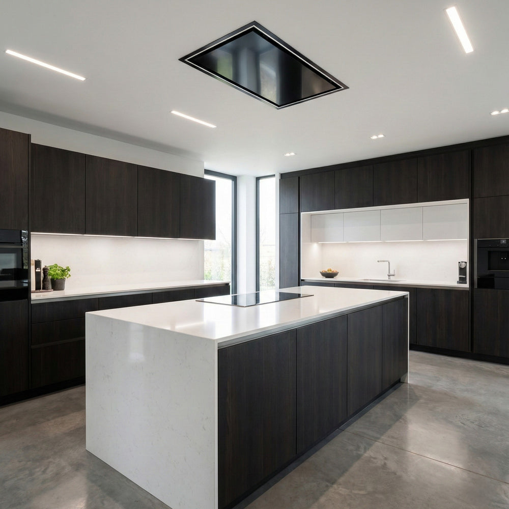 Caporra - Ceiling Cooker Hood - Luxair Cooker Hoods Limited